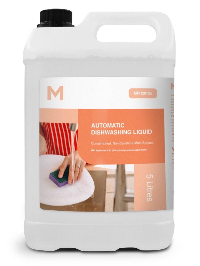 Automatic Dishwashing Liquid - Clear, 5L Refill Bottle - Essential Supplies - Kitchen Care