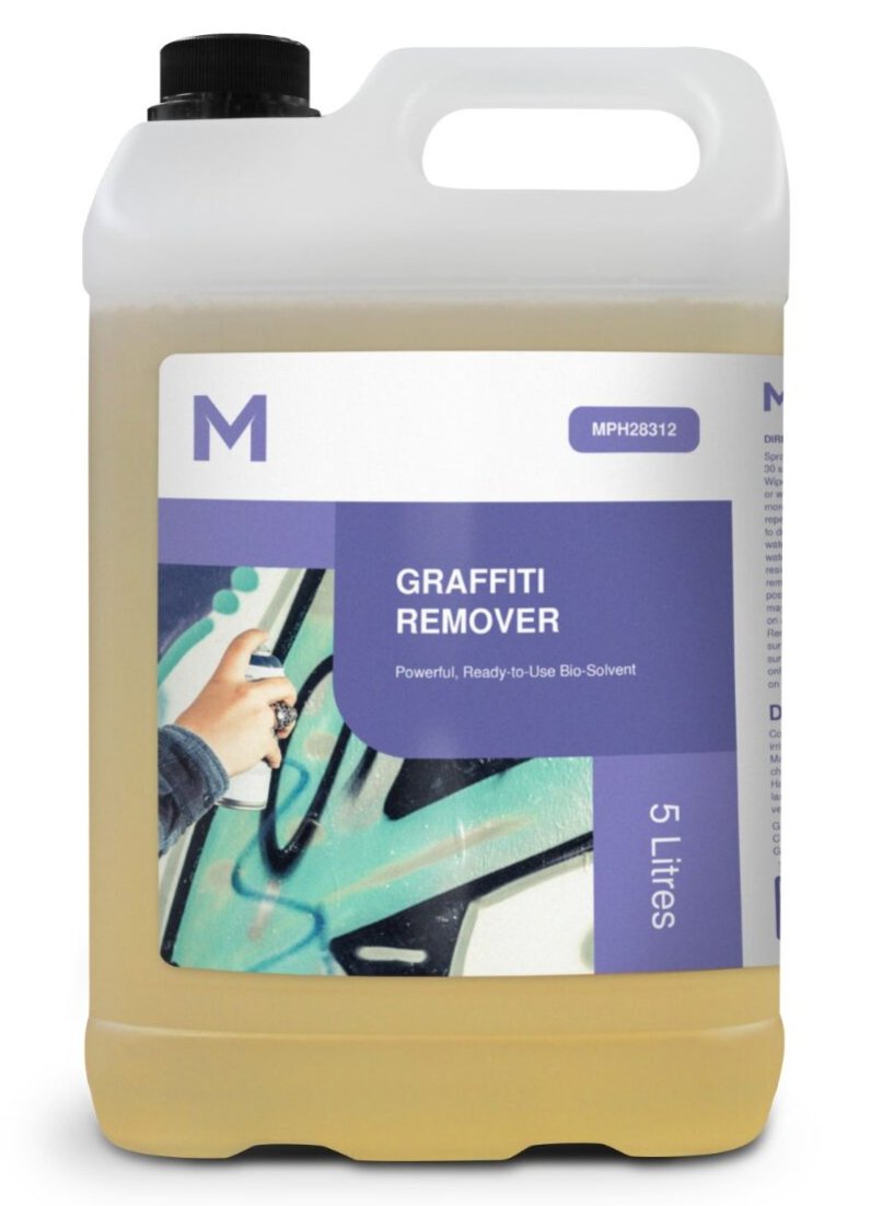 Graffiti Remover - Clear, 5L Refill Bottle - Essential Supplies - Exterior Care