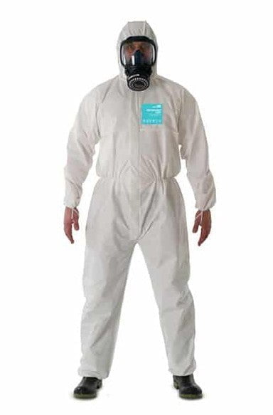 SMS Coverall Type 5/6 - White, XL, 50gsm - 12 Pieces - *Breathable Coverall - Essential Supplies - SMS Coveralls
