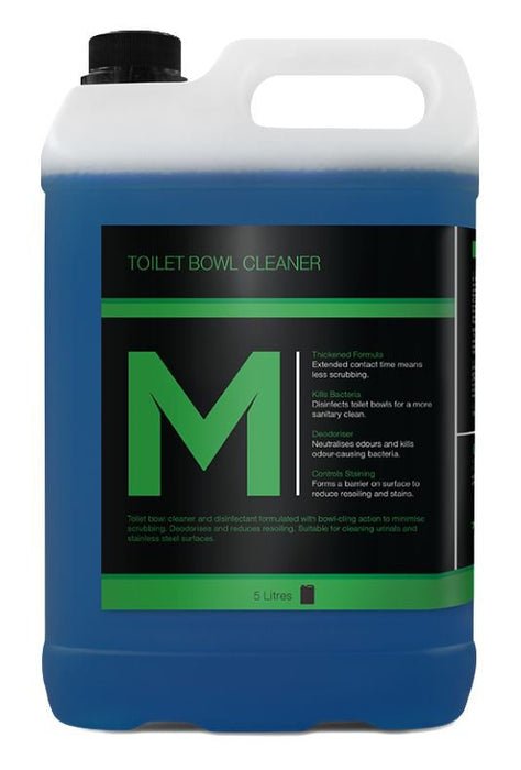 Toilet Bowl Cleaner - Blue, 5L Refill Bottle - Essential Supplies - Washroom Care